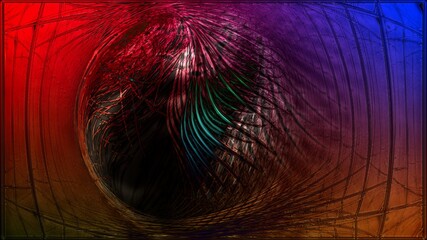 Wall Mural - 4k uhd wallpaper background art windows apple android mac cgi graphics abstract colourful triangles