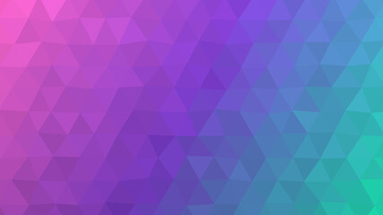 Wall Mural - 4k uhd wallpaper background art windows apple android mac cgi graphics abstract colourful triangles fractal design pattern