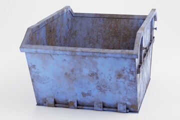 Canvas Print - Realistic 3D Render of Skip