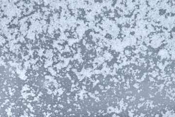 Poster - White fine ice and snow surface texture background texture, winter background