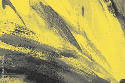trendy-yellow-and-gray-abstract-art-color-texture-background-with-traces-brushstrokes-and-spots-of-paint-year-color-concept