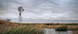 windmill in the plains of central Argentina