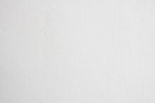 White Wall Texture Background, White Or Gray Painted Plaster Cement Wall