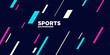 © Dhana Design - Modern colored poster for sports with elegant background. Vector illustration