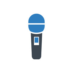 Poster - Microphone icon