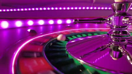 Wall Mural - Roulette table close up at the Casino