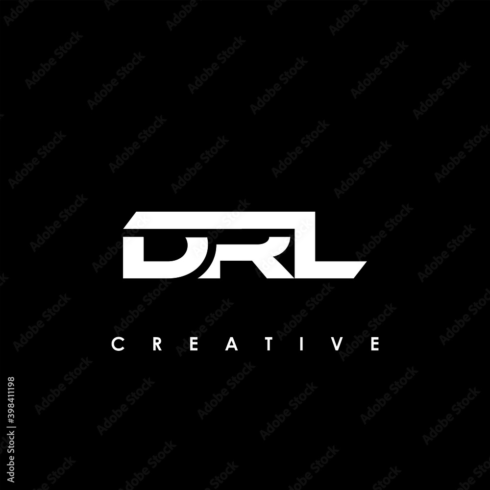 DRL Letter Initial Logo Design Template Vector Illustration Stock Vector |  Adobe Stock, image size:1000x1000