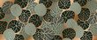 Luxury gold lotus leaves background vector. Tropical leaf wallpaper design. 