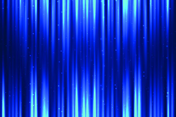 Poster - Blue abstract background with strips and patches of light. Abstract bright blue glitter lines background with glittery shine motion speed stripes.  Luxury style. Vector illustration