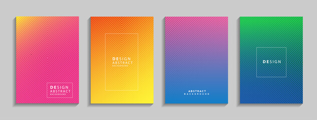 Poster - Modern colorful geometric abstract background. Fluid shapes composition for banner, poster, book or web. vector illustration design EPS10.