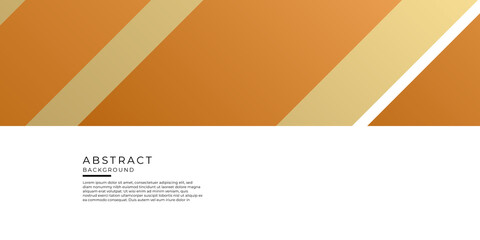 Wall Mural - white brown gold template presentation design and page layout design for brochure, book , magazine, 