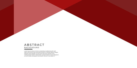 Wall Mural - red black abstract business presentation background on white background