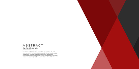 Wall Mural - design element of infographics for presentations templates with red black flat element background