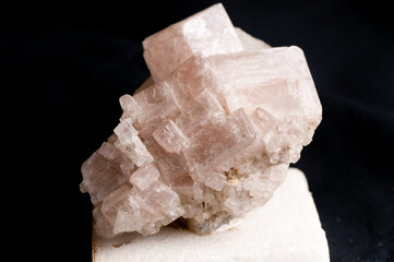 Poster - halite or rock salt mineral