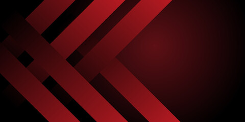 Red abstract geometric background