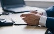 © SHOTPRIME STUDIO - business finance documents on the table laptop glasses pen office stationery