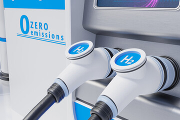 hydrogen fuel charge. hydrogen car.