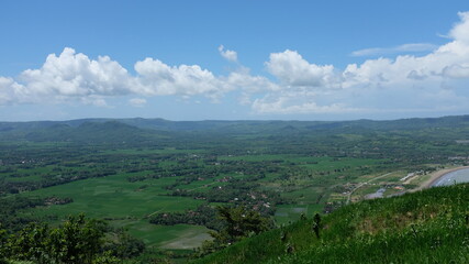 green panorama landscape