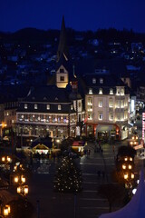 Poster - Weihnachtbeleuchtung in Mayen, Eifel