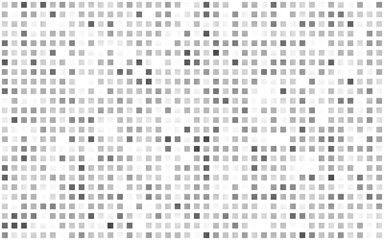 Poster - light silver, gray vector seamless layout with lines, rectangles. glitter abstract illustration with