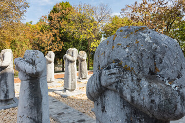 Poster - stone statues of foreign ambassadors in qianling mausoleum