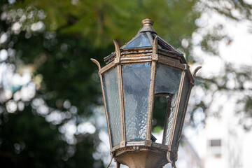 Wall Mural - Elegant street lamp