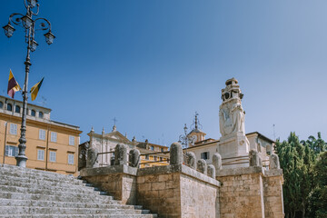 Sticker - Scenic sight in Anagni, province of Frosinone, Lazio, central Italy Europe