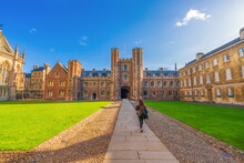 Architecture Of Cambridge In England