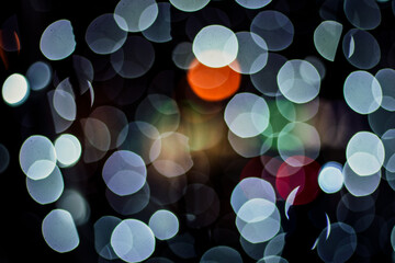 abstract christmas bokeh background