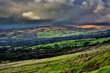 The Amman Valley near Ammanford