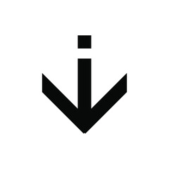 Fototapete - Download icon vector illustration isolated