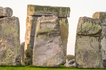 Canvas Print - Stonehenge close up view in England