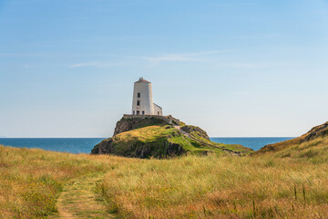 Sticker - Ty Mawr Lighthouse on Llanddwyn Island in North Wales