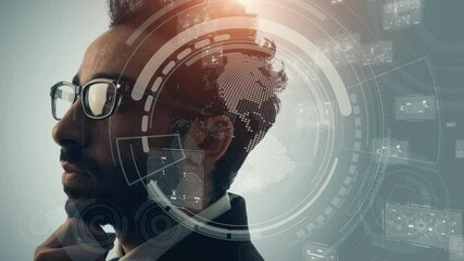 Poster - 科学者イメージ　AI・人工知能
