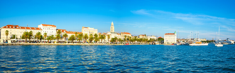 Sticker - Waterfront panorama of Split, Croatia 