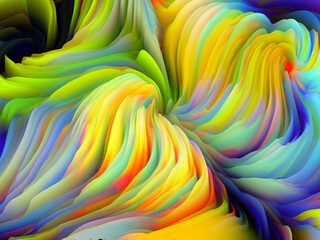 Swirling Colors Wallpaper
