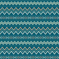 Wall Mural - Geometric shape seamless pattern suitable for print textile, fabric sarong, sari, bandhani, paper, doodle and home decoration. best quality of culture or ethnic retro style.