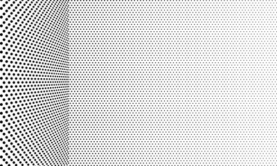 Leinwandbilder - abstract dots background as wall with perspective