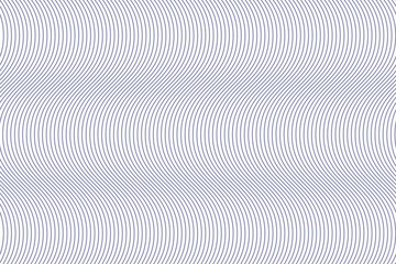 Wall Mural - abstract background pattern made with repeated lines forming wave forms. simple, modern vector art.