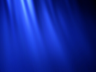 Abstract blue fabric curtain flutter. blur abstract background.