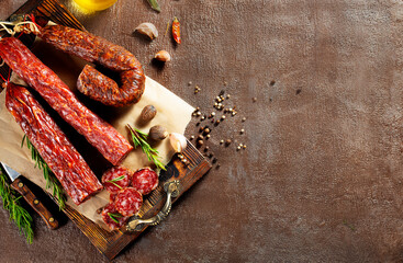 Wall Mural - sausages