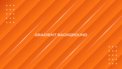 Poster - Modern abstract realistic  gradient  background with lines