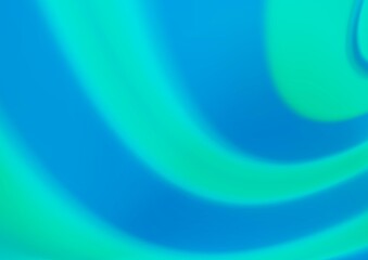 Fototapete - Light BLUE vector blurred and colored template.