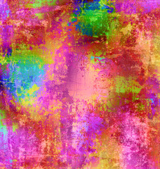 Aufkleber - Grunge style artistic concept abstract background.