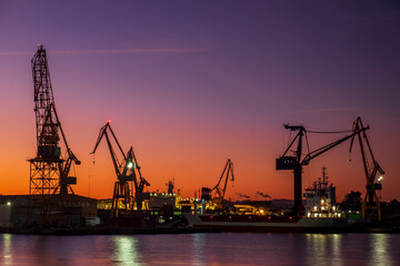  container cargo freight ship