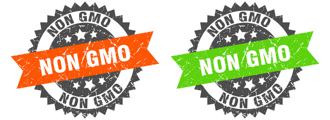 non gmo band sign. non gmo grunge stamp set