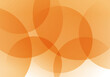 オレンジ色の重なる円のグラデーションの抽象背景素材