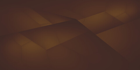 Wall Mural - Brown abstract background for wide banner