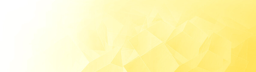 Fototapete - Light yellow wide banner background