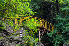 Bridge At Datanla Waterfall, Central Highlands, Dalat, Vietnam, Southeast Asia, Asia